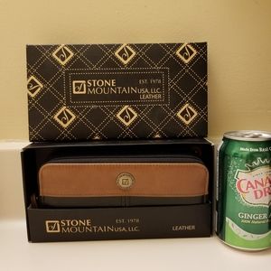 Stone Mountain Leather Wallet